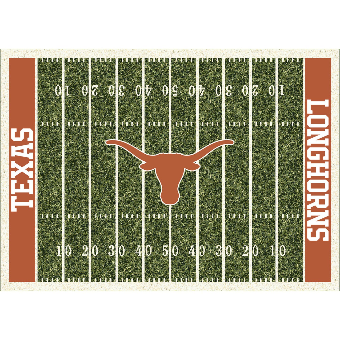 Texas Longhorns Homefield Rug - Officially Licensed NCAA Area Rug