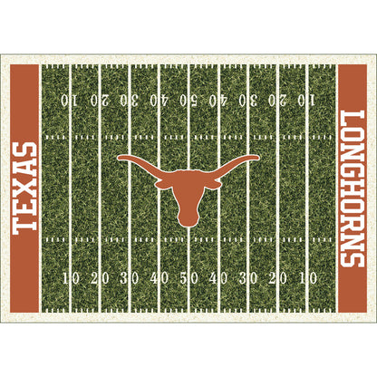 Texas Longhorns Homefield Rug - Officially Licensed NCAA Area Rug