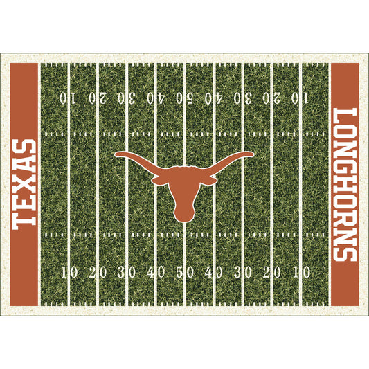 Texas Longhorns Homefield Rug - Officially Licensed NCAA Area Rug