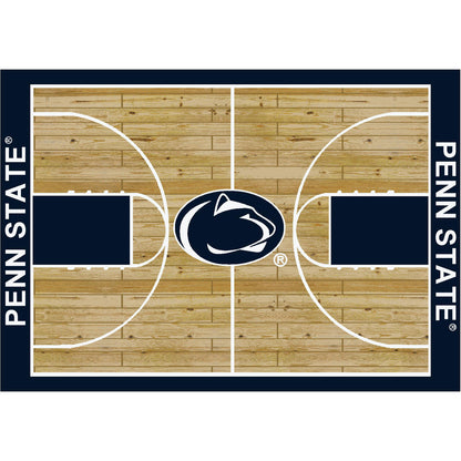 Penn State Nittany Lions Courtside Rug - Officially Licensed NCAA Area Rug