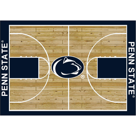 Penn State Nittany Lions Courtside Rug - Officially Licensed NCAA Area Rug
