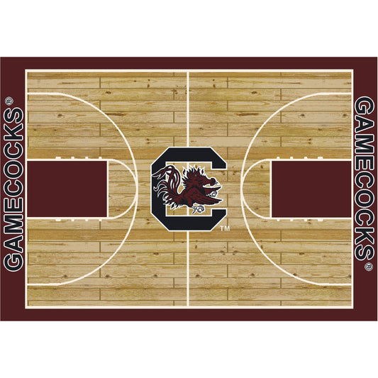 South Carolina Gamecocks Courtside Rug - Officially Licensed NCAA Area Rug