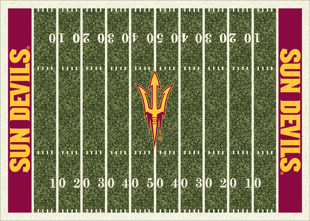 Arizona State Sun Devils Homefield Rug - Officially Licensed NCAA Area Rug