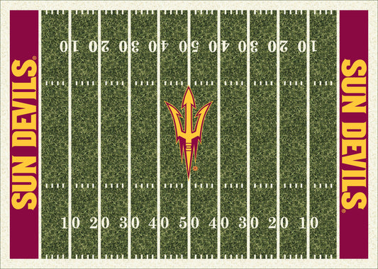 Arizona State Sun Devils Homefield Rug - Officially Licensed NCAA Area Rug
