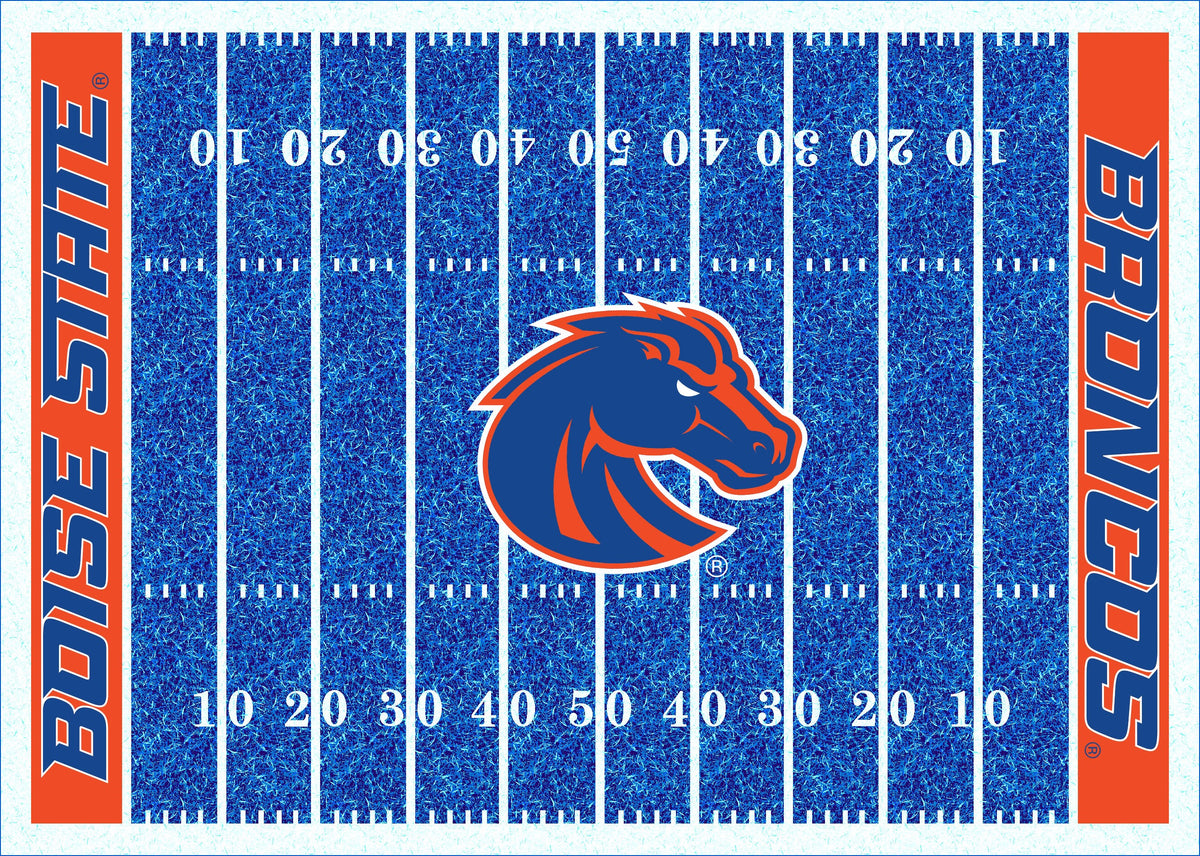 Boise State Broncos Homefield Rug - Officially Licensed NCAA Area Rug