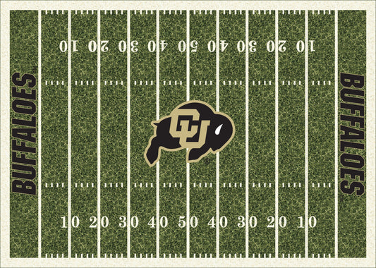 Colorado Buffaloes Homefield Rug - Officially Licensed NCAA Area Rug