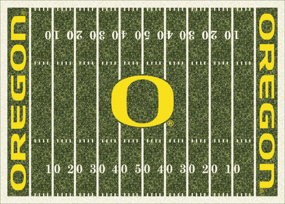 Oregon Ducks Homefield Rug - Officially Licensed NCAA Area Rug