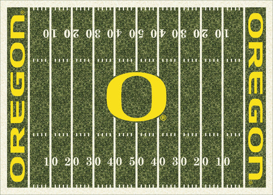 Oregon Ducks Homefield Rug - Officially Licensed NCAA Area Rug
