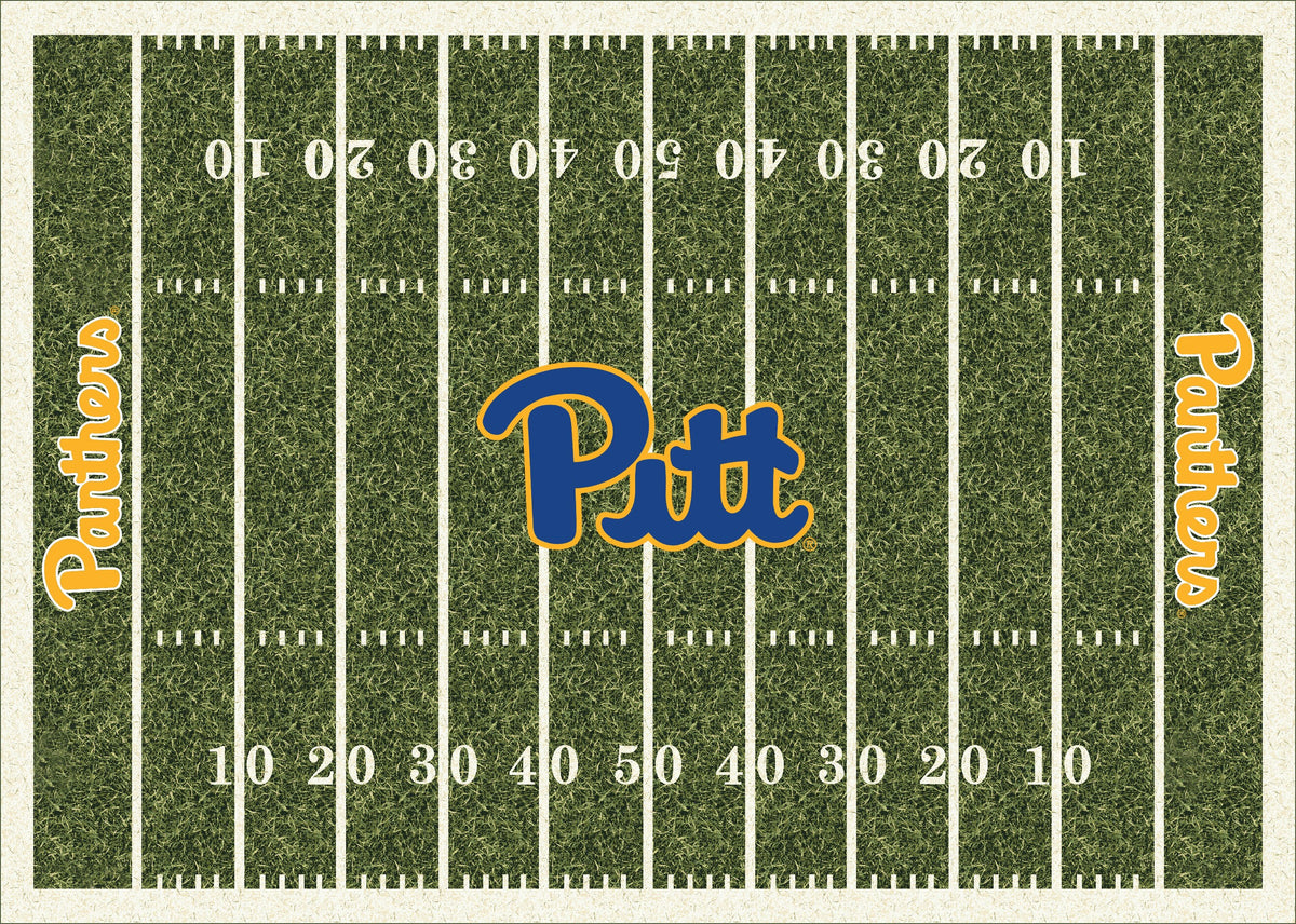 Pittsburgh Panthers Homefield Rug - Officially Licensed NCAA Area Rug