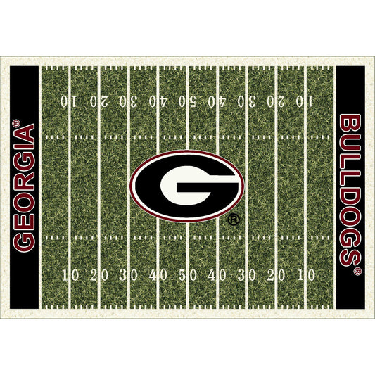 Georgia Bulldogs Homefield Rug - Officially Licensed NCAA Area Rug