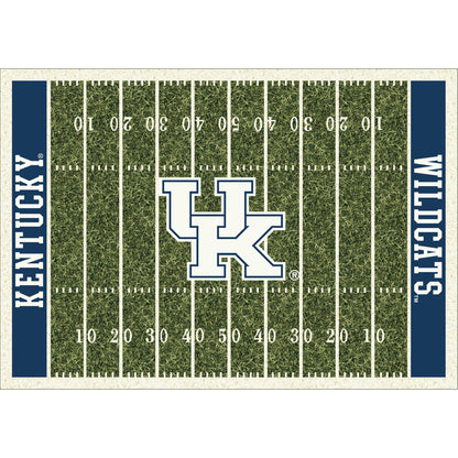 Kentucky Wildcats Homefield Rug - Officially Licensed NCAA Area Rug
