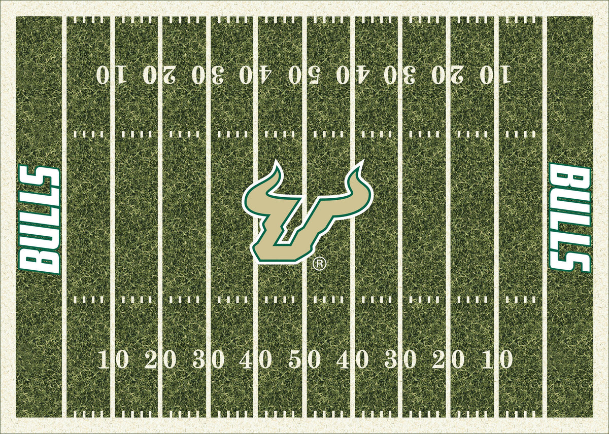 South Florida Bulls Homefield Rug - Officially Licensed NCAA Area Rug