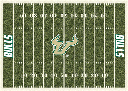 South Florida Bulls Homefield Rug - Officially Licensed NCAA Area Rug