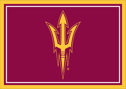 Arizona State Sun Devils Spirit Rug - Officially Licensed NCAA Area Rug
