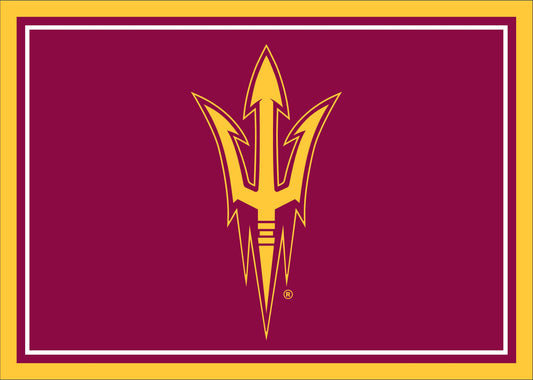Arizona State Sun Devils Spirit Rug - Officially Licensed NCAA Area Rug