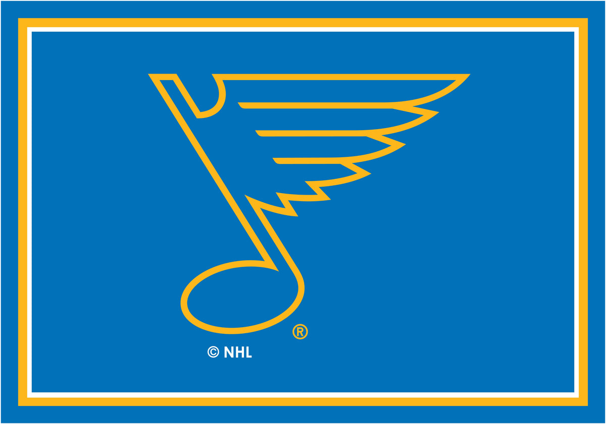 St. Louis Blues Spirit Rug - Officially Licensed NHL Area Rug