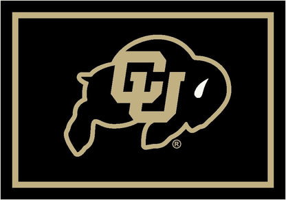 Colorado Buffaloes Spirit Rug - Officially Licensed NCAA Area Rug