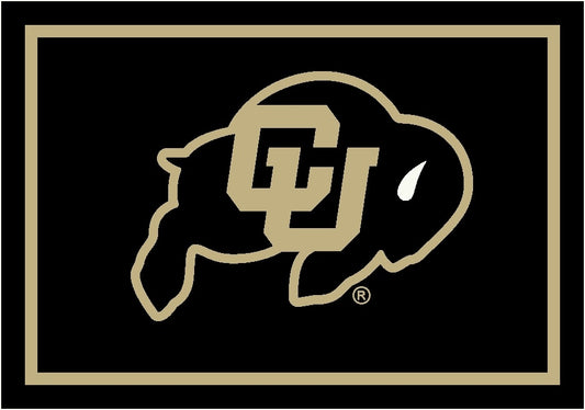Colorado Buffaloes Spirit Rug - Officially Licensed NCAA Area Rug