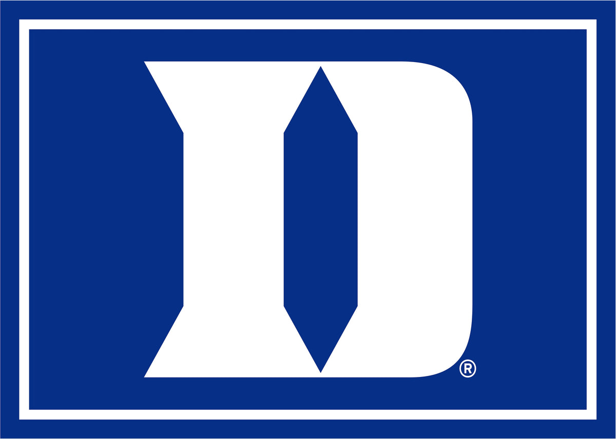 Duke Blue Devils Spirit Rug - Officially Licensed NCAA Area Rug