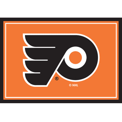 Philadelphia Flyers Spirit Rug - Officially Licensed NHL Area Rug