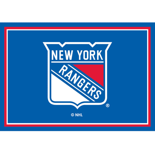 New York Rangers Spirit Rug - Officially Licensed NHL Area Rug