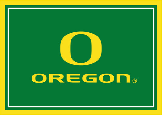 Oregon Ducks Spirit Rug - Officially Licensed NCAA Area Rug
