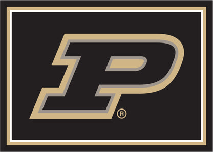 Purdue Boilermakers Spirit Rug - Officially Licensed NCAA Area Rug