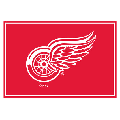 Detroit Red Wings Spirit Rug - Officially Licensed NHL Area Rug