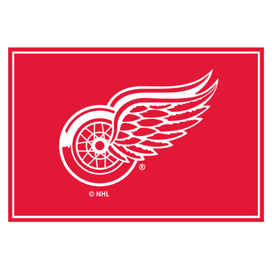 Detroit Red Wings Spirit Rug - Officially Licensed NHL Area Rug