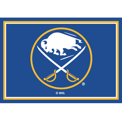 Buffalo Sabres Spirit Rug - Officially Licensed NHL Area Rug