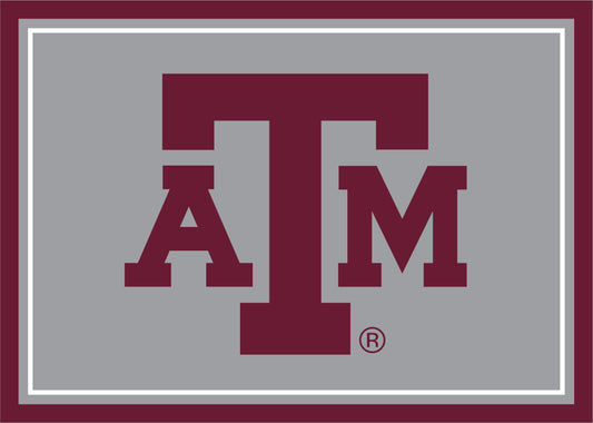 Texas A&M Aggies Spirit Rug - Officially Licensed NCAA Area Rug