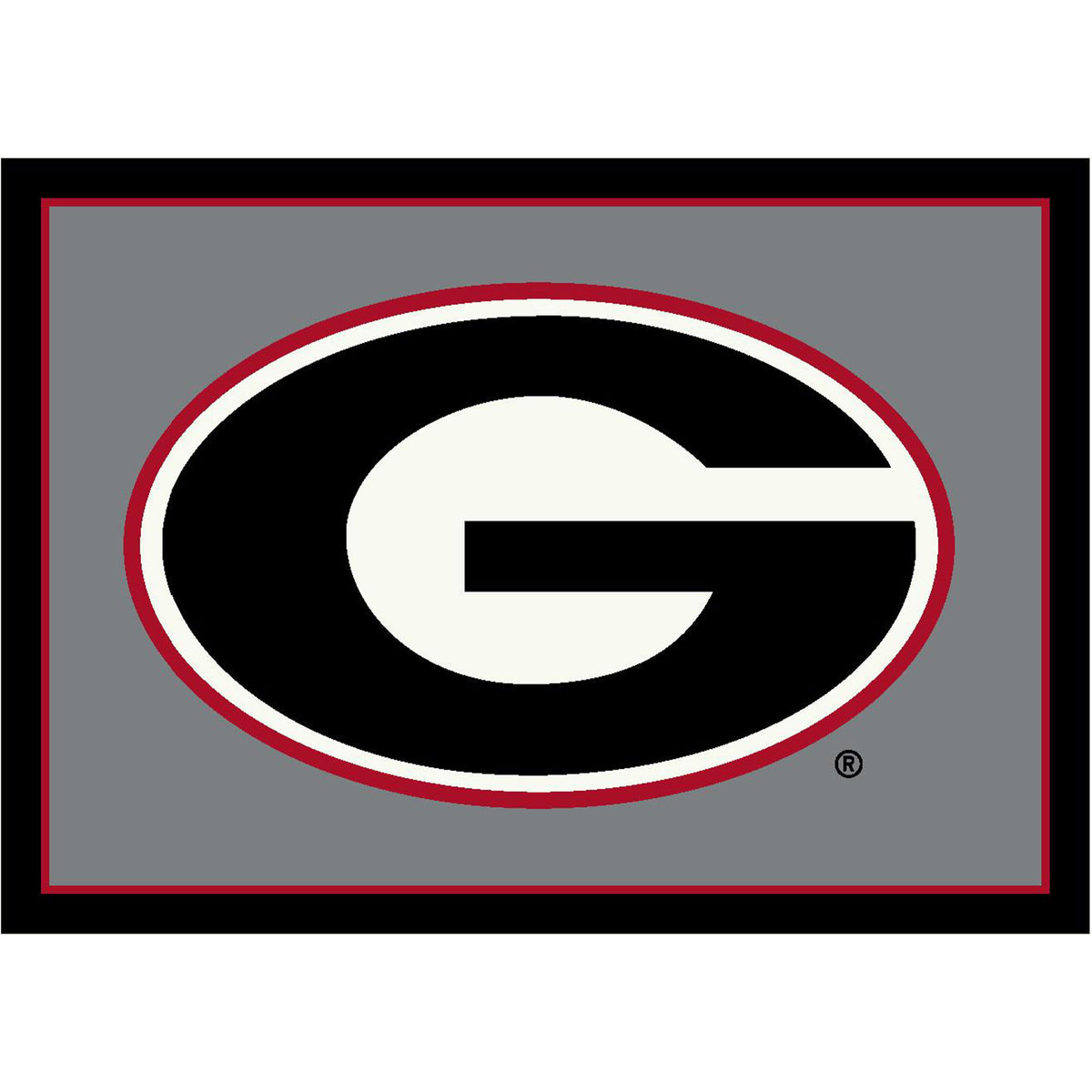 Georgia Bulldogs Spirit Rug - Officially Licensed NCAA Area Rug