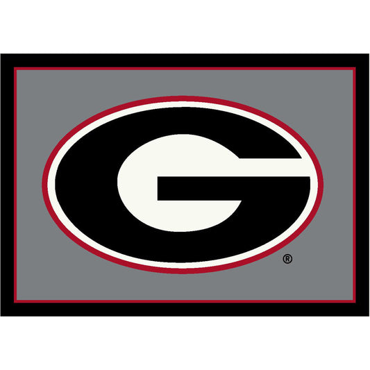 Georgia Bulldogs Spirit Rug - Officially Licensed NCAA Area Rug