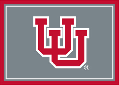 Utah Utes Spirit Rug - Officially Licensed NCAA Area Rug