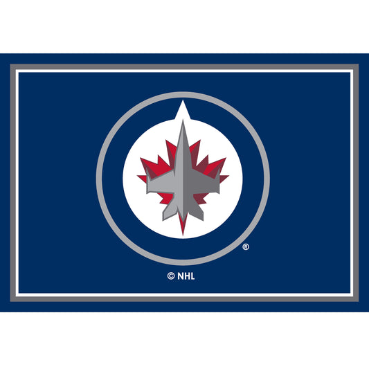 Winnipeg Jets Spirit Rug - Officially Licensed NHL Area Rug