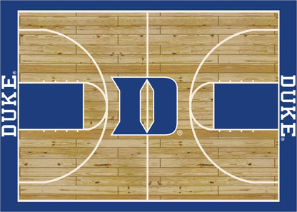 Duke Blue Devils Courtside Rug - Officially Licensed NCAA Area Rug