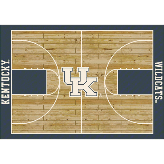 Kentucky Wildcats Courtside Rug - Officially Licensed NCAA Area Rug