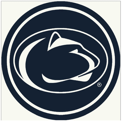 Penn State Nittany Lions Round Spirit Rug - Officially Licensed NCAA Area Rug