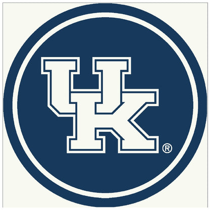 Kentucky Wildcats Round Spirit Rug - Officially Licensed NCAA Area Rug