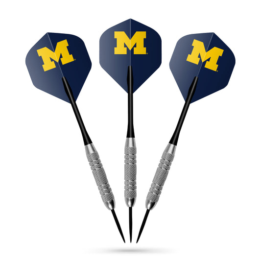Michigan Wolverines Dart Set - Officially Licensed NCAA Game Room