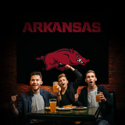 Arkansas Razorbacks Hanging wall tapestry Lifestyle image