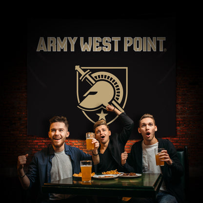 Army Black Knights Hanging wall tapestry Lifestyle image
