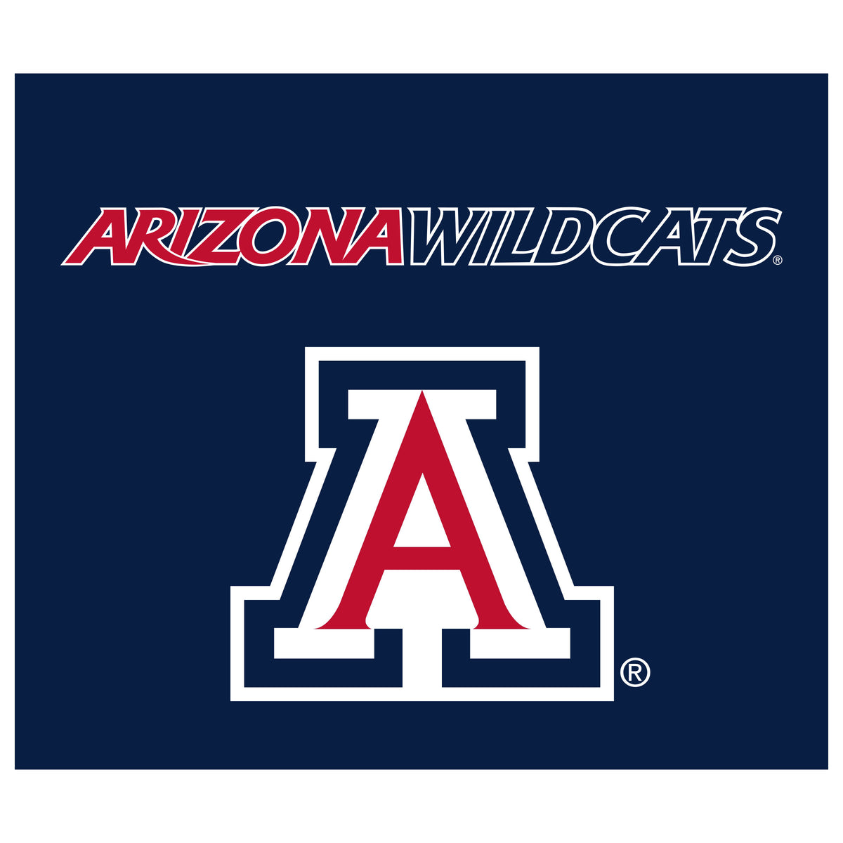 Arizona Wildcats NCAA Hanging wall tapestry flat artwork