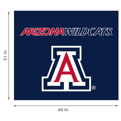 Arizona Wildcats NCAA Hanging wall tapestry Dimensions