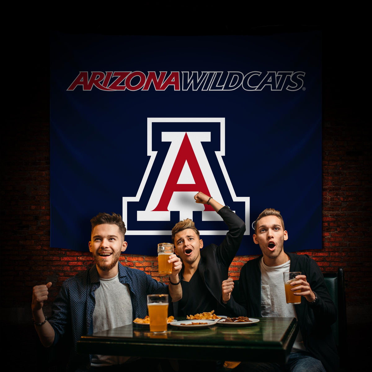 Arizona Wildcats Hanging wall tapestry Lifestyle image