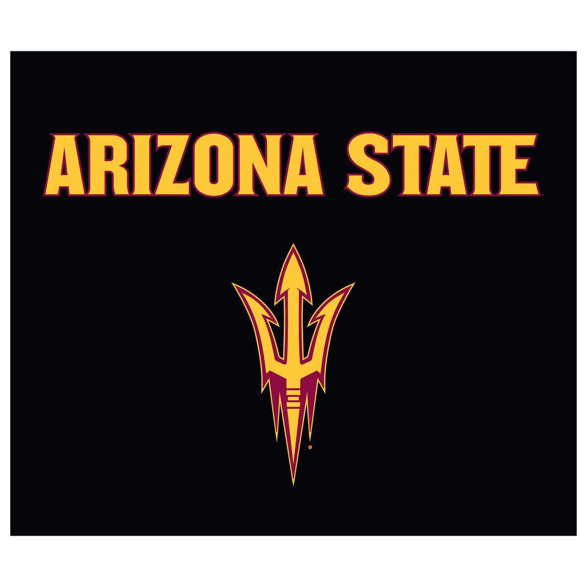 Arizona State Sun Devils NCAA Hanging wall tapestry flat artwork