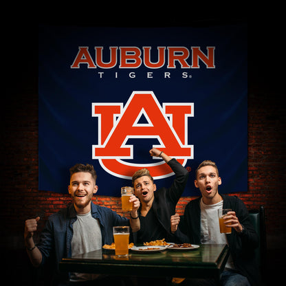 Auburn Tigers Hanging wall tapestry Lifestyle image