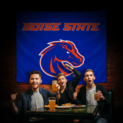 Boise State Broncos Hanging wall tapestry Lifestyle image