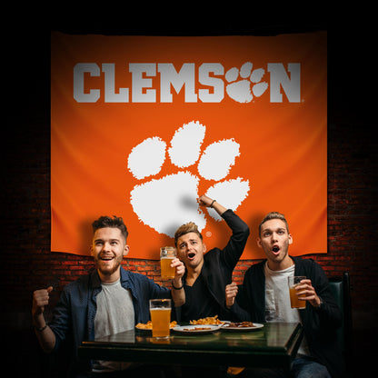 Clemson Tigers Hanging wall tapestry Lifestyle image