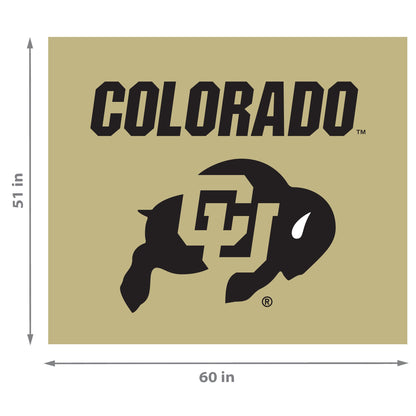 Colorado Buffaloes NCAA Hanging wall tapestry Dimensions